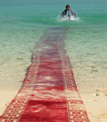 Jalal Sepehr - Water and Persian rugs, I