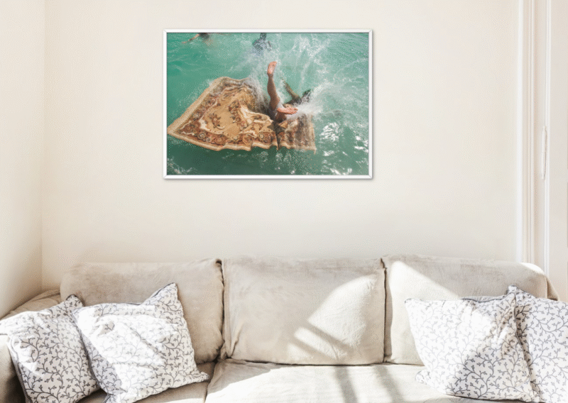 Jalal Sepehr - Water and Persian rugs, III