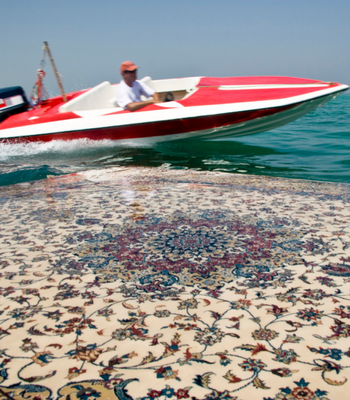 Jalal Sepehr - Water and Persian rugs, II