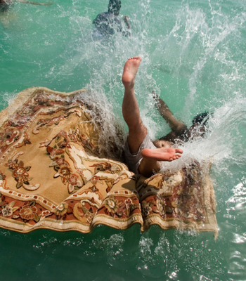 Jalal Sepehr - Water and Persian rugs, III