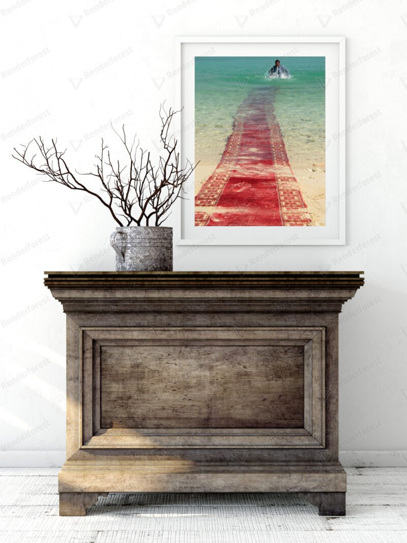 Jalal Sepehr - Water and Persian rugs, I