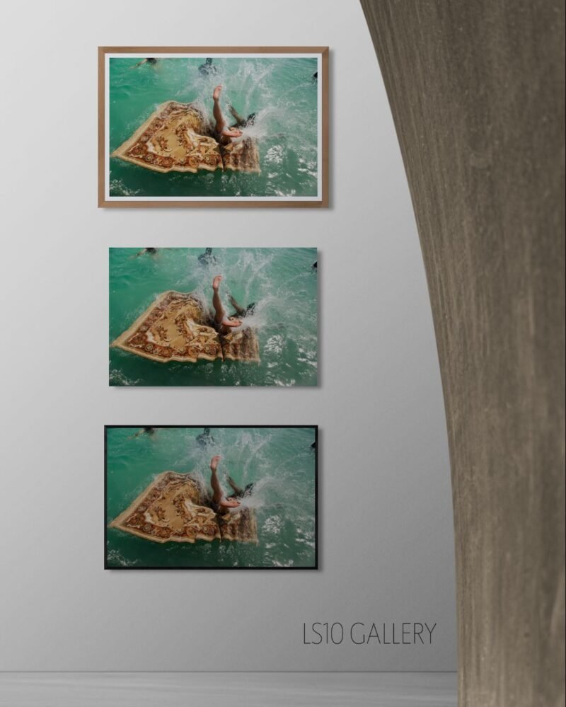 Jalal Sepehr - Water and Persian rugs, III