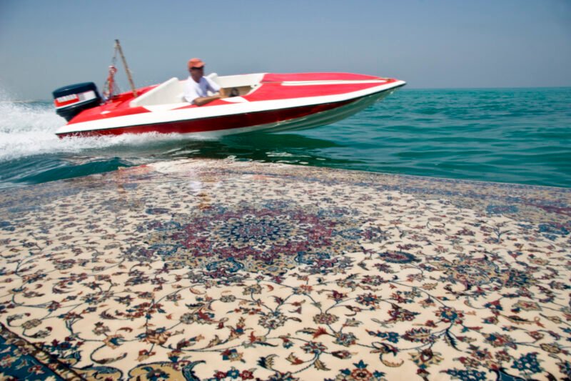 Jalal Sepehr - Water and Persian rugs, II