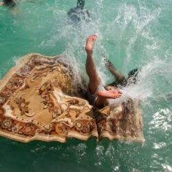 Jalal Sepehr - Water and Persian rugs, III